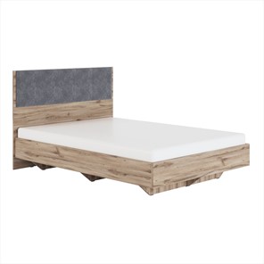 Кровать в спальню Николь (мод.1.3) 1,6 серый текстиль, с ортопедическим основанием в Вологде