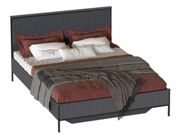 Кровать в спальню Нора, 1600 (Металл бруклин/Графит) в Вологде - предосмотр