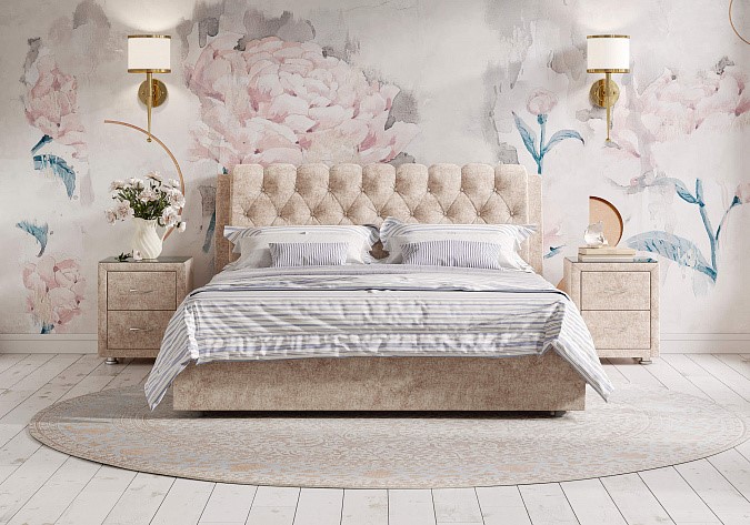 Кровать 2-спальная Olivia 160х190 с основанием в Вологде - изображение 2