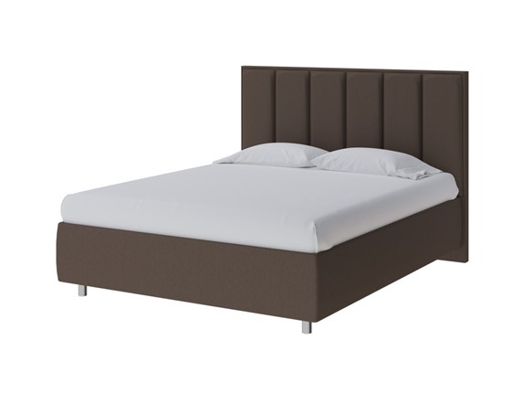 Кровать 2-спальная Routa 180х200, Рогожка (Savana Chocolate (шоколад)) в Вологде - изображение