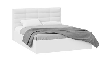 Двуспальная кровать с подъемным механизмом Агата тип 1 (Белый) в Вологде - предосмотр