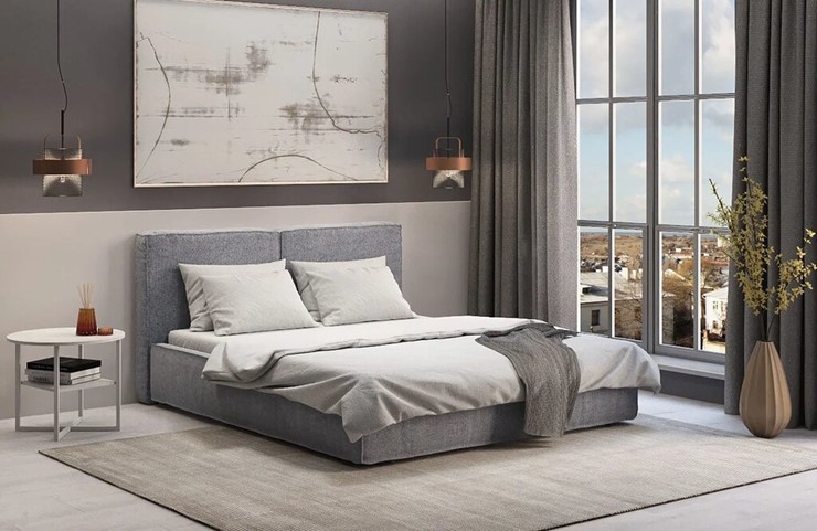 Кровать двуспальная с подъемным механизмом Наоми 1600 в Вологде - изображение 6