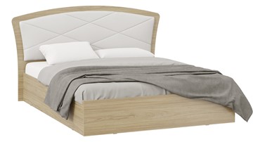 Спальная кровать с подъемным механизмом Сэнди Тип 1 без заглушины (Вяз благородный/Белый) в Вологде - предосмотр