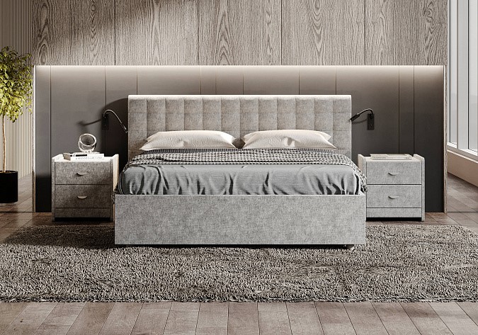 Спальная кровать Siena 200х200 с основанием в Вологде - изображение 3