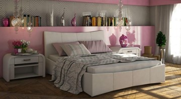 Кровать спальная Stella с ортопедической решеткой 160х190 в Вологде - предосмотр 3