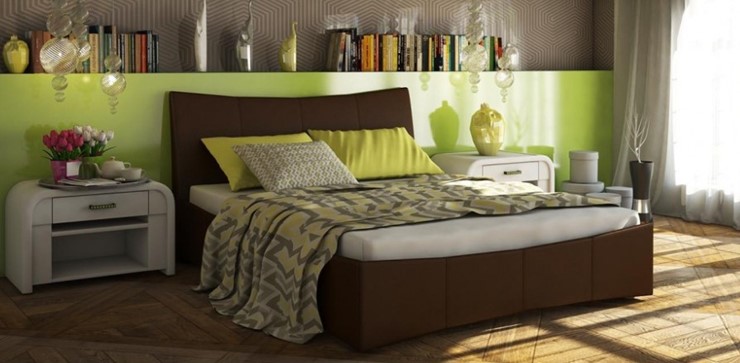 Кровать в спальню Stella с ортопедической решеткой 160х200 в Вологде - изображение 2