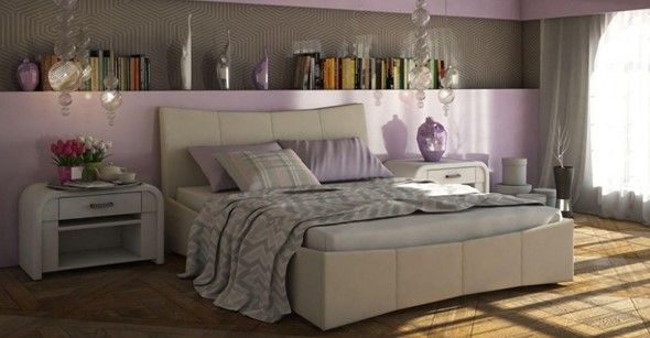 Кровать в спальню Stella с ортопедической решеткой 160х200 в Вологде - изображение