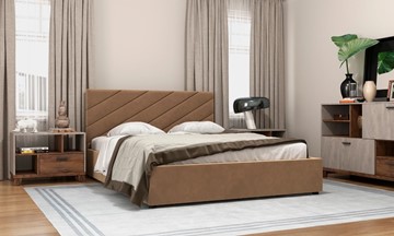 Кровать в спальню Юта 160х200 (вариант 3) с основанием в Вологде
