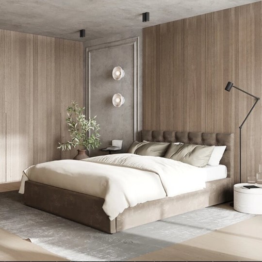 Кровать спальная Валенсия 1600 в Вологде - изображение 3