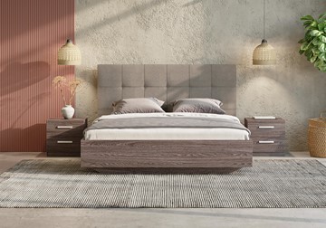 Спальная кровать Vena (ясень анкор) 160х200 с основанием в Вологде - предосмотр 1