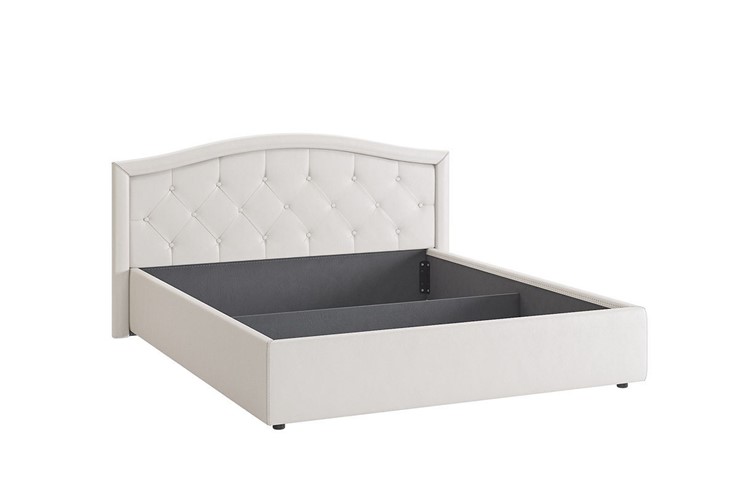 Кровать Верона 1,6 белый (экокожа) в Вологде - изображение 1