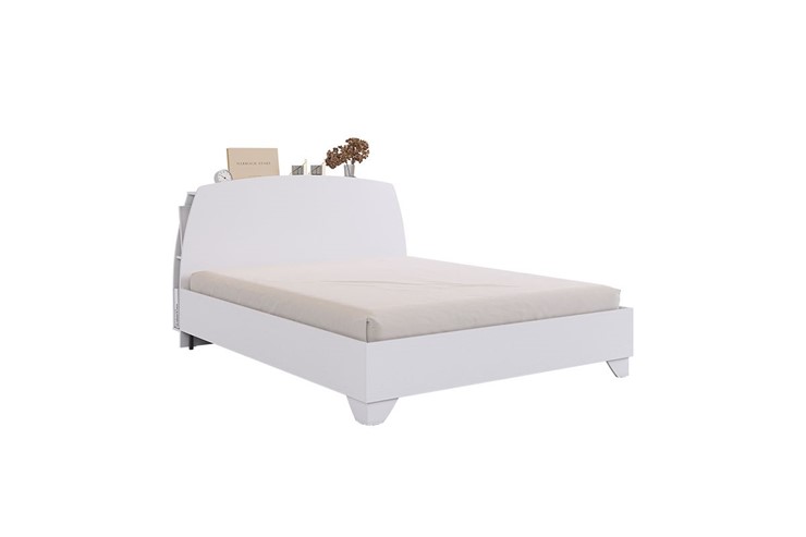 Двуспальная кровать Виктория-1 1.6, Белое дерево в Вологде - изображение 1