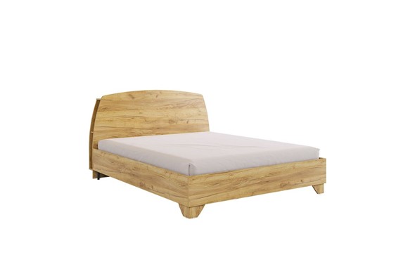 Двуспальная кровать Виктория-1 1.6, Дуб крафт золотой в Вологде - изображение