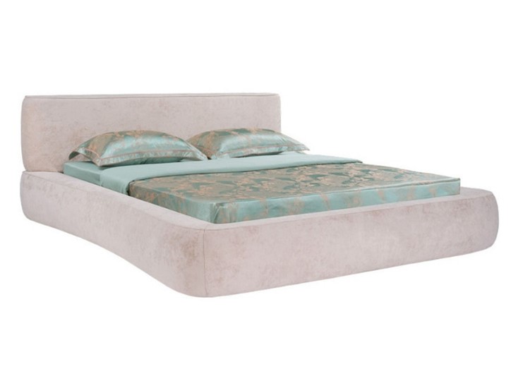 Двуспальная кровать Zephyr 160х200, Велсофт Бежевый в Вологде - изображение 10