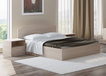 Двуспальная кровать с механизмом Этюд 160x200, Дуб Шамони в Вологде