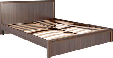 Кровать 2-х спальная Беатрис М07 (Орех Гепланкт) в Вологде
