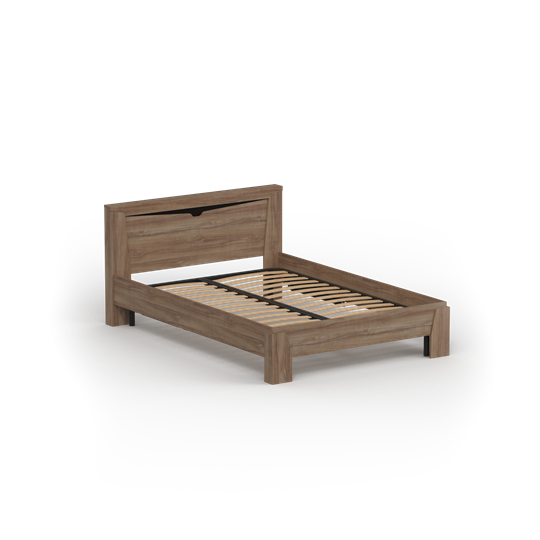 Кровать с основанием Соренто 1800, Дуб стирлинг в Вологде - изображение 1