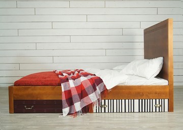 Спальная кровать Gouache Birch с ящиками (M10516ETG/4) в Вологде - предосмотр 6