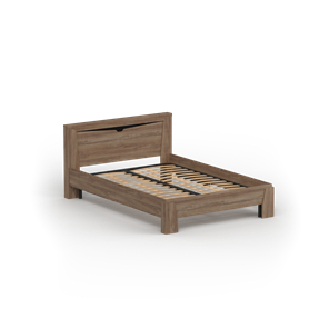 Кровать с основанием Соренто 1400, Дуб стирлинг в Вологде - предосмотр 1