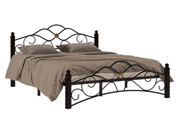 Кровать спальная Гарда 3, 160х200, черная в Вологде - предосмотр 1