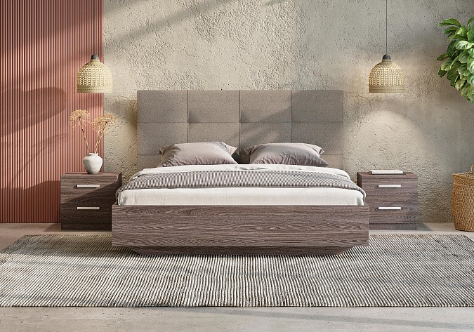 Двуспальная кровать Victoria (ясень анкор) 160х200 с основанием в Вологде - изображение 2