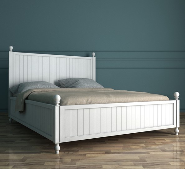 Кровать Palermo, (PL1016), белый в Вологде - изображение 1
