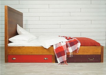 Спальная кровать Gouache Birch с ящиками (M10516ETG/4) в Вологде - предосмотр 5