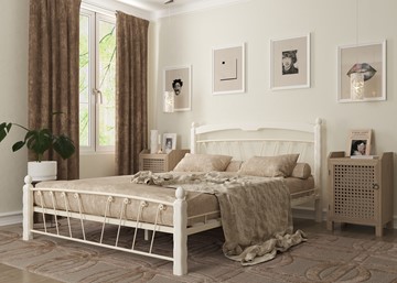 Кровать спальная Муза 1, 1600, белый в Вологде - предосмотр
