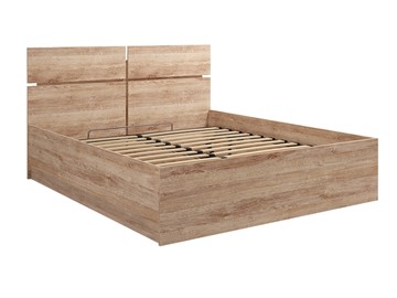 Двуспальная кровать с механизмом М12, Богуслава, дуб баррик светлый в Вологде - предосмотр