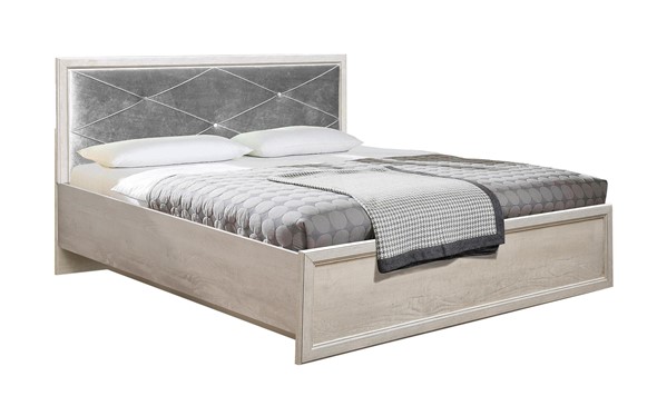 Двуспальная кровать с подъемным механизмом Сохо 32.26-02 (1600 мм) Бетон пайн в Вологде - изображение