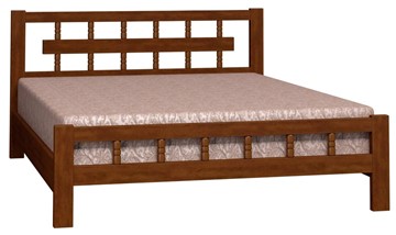 Односпальная кровать Натали-5 (Орех) 90х200 в Вологде - предосмотр 1
