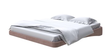 Парящая кровать 160х200, Велюр (Ultra Горячий шоколад) в Вологде