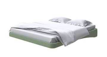 Парящая кровать 180х200, Искусственная шерсть (Лама Авокадо) в Вологде