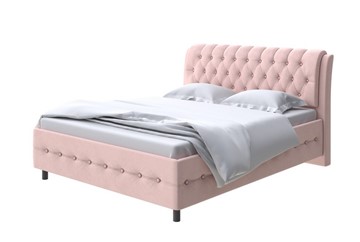 1,5-спальная кровать Como (Veda) 4 140х200, Велюр (Ultra Розовый мусс) в Вологде