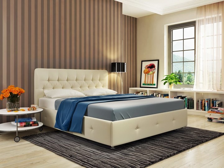Кровать с механизмом 1.5-спальная Афина размер 140х200 в Вологде - изображение 7