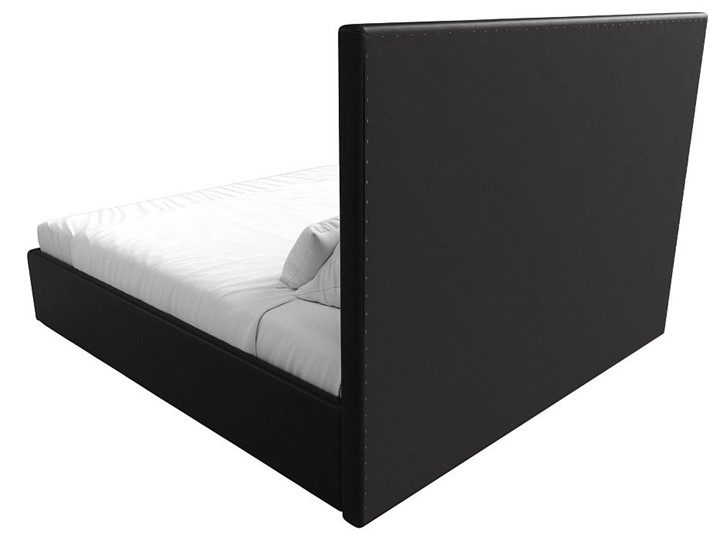 Кровать с механизмом двуспальная Афродита 160, Черный (Экокожа) в Вологде - изображение 4