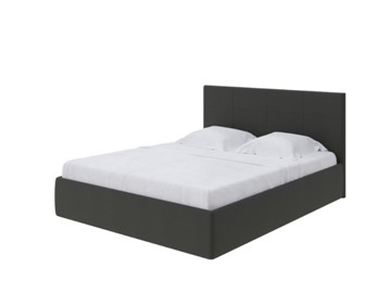 Двуспальная кровать с механизмом Alba 160х200, Велюр (Forest 520 Темно-серый) в Вологде