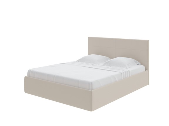 Кровать с механизмом 2-спальная Alba 180х200, Рогожка (Savana Milk) в Вологде - изображение