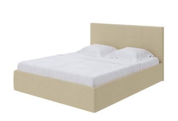Двуспальная кровать с механизмом Alba 180х200, Велюр (Forest 4 Бежевый) в Вологде