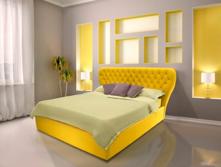 Кровать 2-спальная с подъемным механизмом Каролина 230х215 см в Вологде - изображение 5