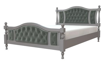 Двуспальная кровать Жасмин (Антрацит) 160х200 в Вологде