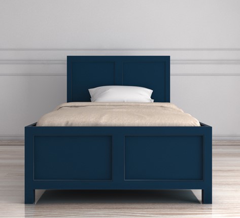Спальная кровать Jules Verne, (JV12ETGB), синий в Вологде - изображение