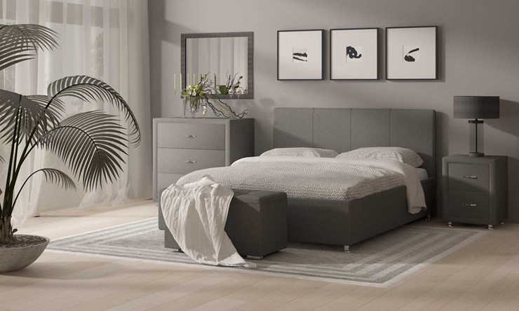 Двуспальная кровать Prato 180х200 с основанием в Вологде - изображение 60