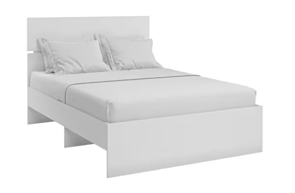 Кровать Агата М10, 120х200 белая в Вологде - изображение 2