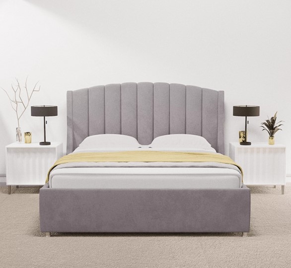 Спальная кровать Доминика 120х200 с подъемным механизмом и дном в Вологде - изображение 1
