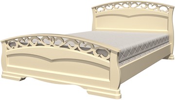 Спальная кровать Грация-1 (слоновая кость) 120х200 в Вологде