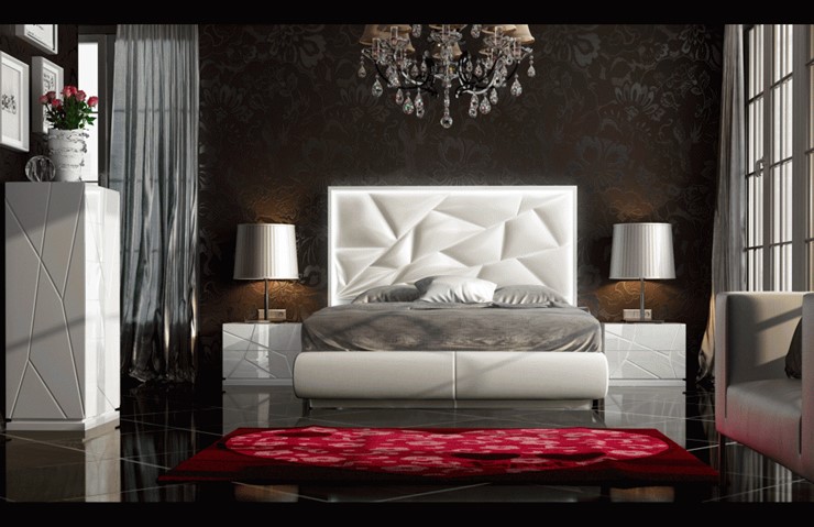 Кровать полуторная FRANCO KIU 1242 с LED подсветкой изголовья (160х200) в Вологде - изображение 11