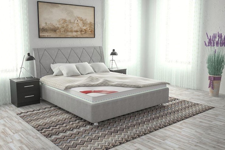 Полутороспальная кровать Верона 120х200 (с основанием) в Вологде - изображение 3