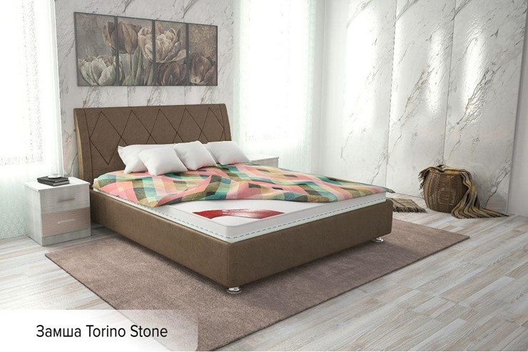 Полутороспальная кровать Верона 120х200 (с основанием) в Вологде - изображение 6