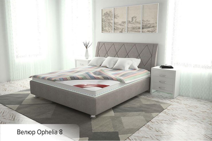 Полутороспальная кровать Верона 120х200 (с основанием) в Вологде - изображение 1